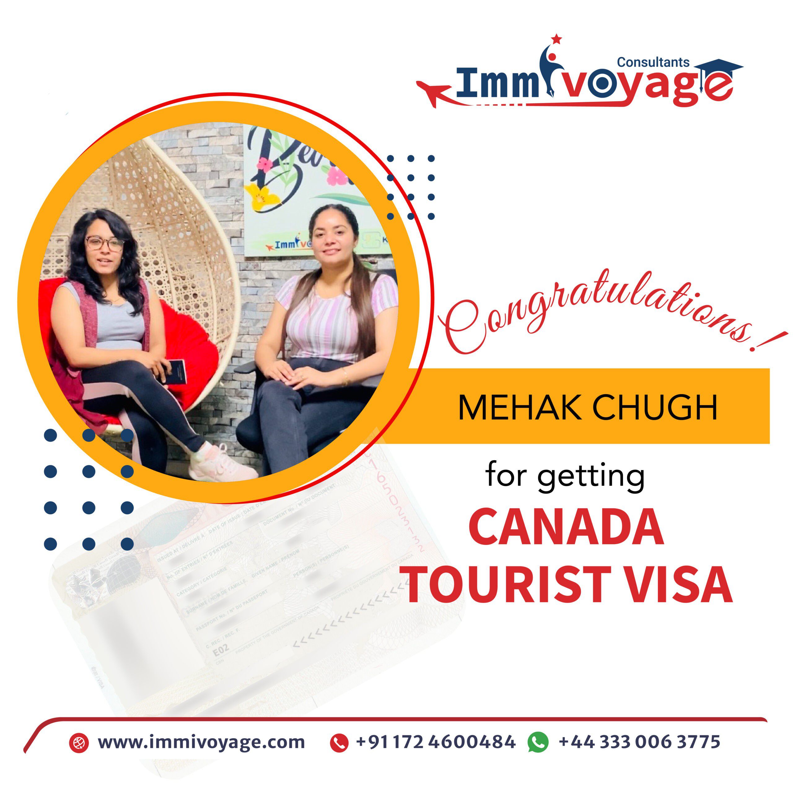 Canada Tourist Visa (Success Story)